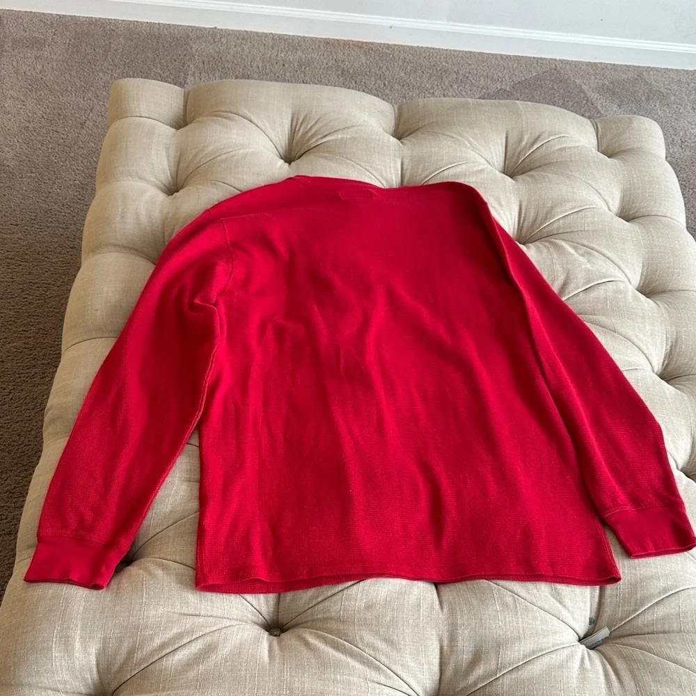Polo by Ralph Lauren Vibrant Red Crewneck Sweater